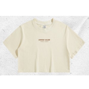 CHIOS CLUB - Crop TOP / Olive  SS22 Series (4色入)